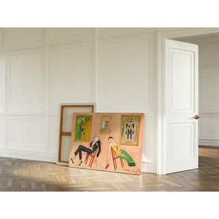 Familjeidyll - Nils Dardel | Reproduction Tableau Décoration murale affiche copie