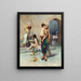 Hamam, le bain - Fausto Zonaro — oprawiony obraz na ścianie