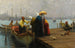Le Bateau - Fausto Zonaro — widok dzieła