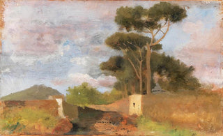 Federico Rossano - Naples A View of Vesuvius from Portici.webp