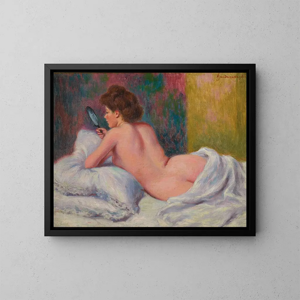 Le Matin - Federico Zandomeneghi — oprawiony obraz na ścianie