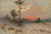 Coucher de soleil - Felicjan Moczik — widok dzieła