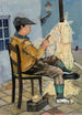 Naprawiacz sieci - Felix Nussbaum — widok dzieła