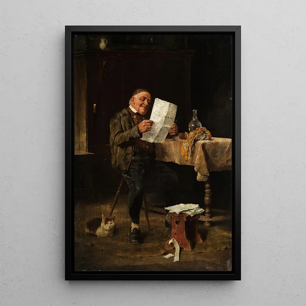 Felix Schlesinger - Die Zeitungslektre.webp