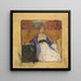 Kobieta siedząca - Edwin Austin Abbey — oprawiony obraz na ścianie