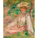 Reprodukcja obrazu Kobieta w ogrodzie - Pierre-Auguste Renoir