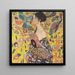 Kobieta z wachlarzem - Gustav Klimt — oprawiony obraz na ścianie