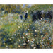 Reprodukcja obrazu Kobieta z parasolem w ogrodzie - Pierre-Auguste Renoir