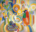 Kobieta Portugalka - Robert Delaunay — widok dzieła