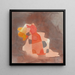 Kobieta opierająca się do tyłu - Paul Klee — oprawiony obraz na ścianie
