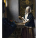 Reprodukcja obrazu Kobieta trzymająca wagę - Johannes Vermeer