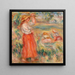 Kobiety na polu - Pierre-Auguste Renoir — oprawiony obraz na ścianie