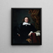 Portret Sir Johna Hebdona - Ferdinand Bol — oprawiony obraz na ścianie