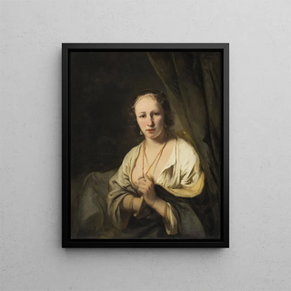 Ferdinand Bol - Women with Pearls in her Hair.webp