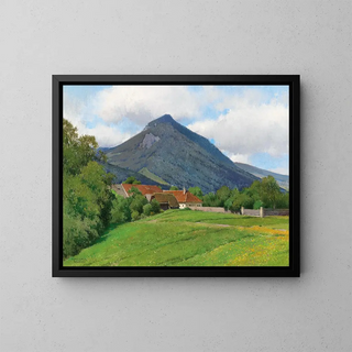 Ferdinand Brunner - Landschaft aus dem Almtal.webp