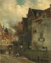 pejzażu miejskiego - Ferdinand Carl Sierich — widok dzieła