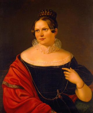 Ferdinand Flor - Portrait Of Elisa Paulsen Thorvaldsens Daughter.webp