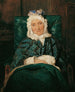 Aloisia Eltz w fotelu - Ferdinand Georg Waldmüller — widok dzieła