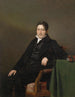 Portret Sigmunda Caspara Fischera - Ferdinand Georg Waldmüller — widok dzieła