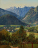 Le Dachstein de Sophien-Doppelblick près d'Ischl - Ferdinand Georg Waldmüller — widok dzieła