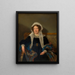 Joséphine Schwartz von Mohrenstern née Vicomtesse Goupy de Quabeck - Ferdinand Georg Waldmüller — oprawiony obraz na ścianie