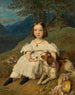 Julia Comtesse Apraxine - Ferdinand Georg Waldmüller — widok dzieła