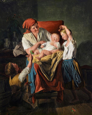 Ferdinand Georg Waldmller - Mother luck.webp