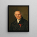 portret Franz Benoit - Ferdinand Georg Waldmüller — oprawiony obraz na ścianie