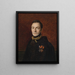 Portret hrabiego Apponyi - Ferdinand Georg Waldmüller — oprawiony obraz na ścianie