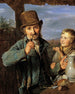 Taglöhner z synem - Ferdinand Georg Waldmüller — widok dzieła