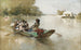La Partie de bateau - Ferdinand Heilbuth — widok dzieła