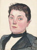 Portret młodej nieznanej Bernoiski - Ferdinand Hodler — widok dzieła