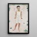 Chłopiec zachwycony - Ferdinand Hodler — oprawiony obraz na ścianie