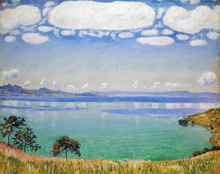 Jezioro Genewskie z Chexbres - Ferdinand Hodler — widok dzieła