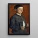 Portret Augusta Hodlera, studenta - Ferdinand Hodler — oprawiony obraz na ścianie