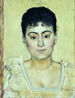 Portret Madame de R - Ferdinand Hodler — widok dzieła