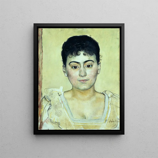 Ferdinand Hodler - Portrait of Madame de R.webp