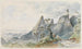 Widok na góry Orgues - Ferdinand Keller — widok dzieła