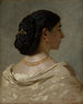 Portret Nany Risi - Ferdinand Keller — widok dzieła