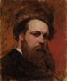 autoportret z czapką z futra - Ferdinand Keller — widok dzieła