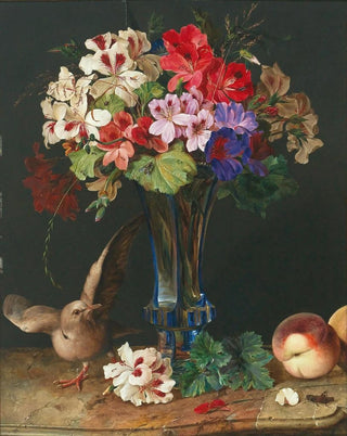 Ferdinand Kss - Stilleben mit Blumen in Vase.webp