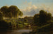 na łodzi na Susquehannie - Ferdinand Richardt — widok dzieła