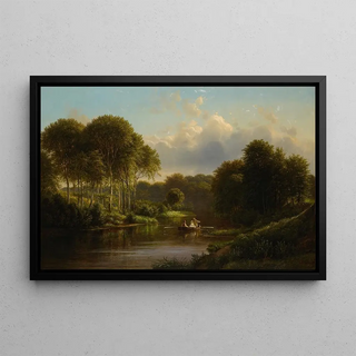 Ferdinand Richardt - Boating on the Susquehanna.webp