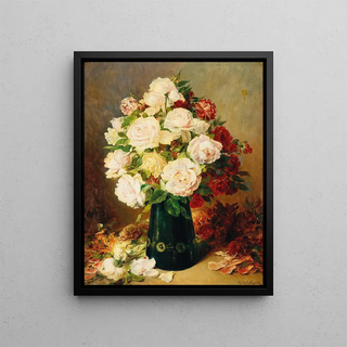 Ferdinand Wagner Jnr - Rosen in Vase.webp