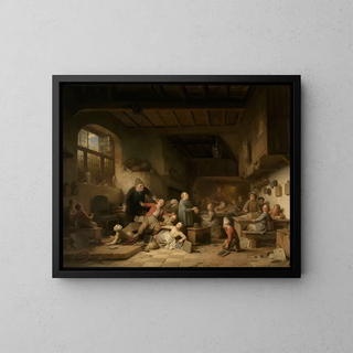 Ferdinand de Braekeleer - The village schoolhouse.webp