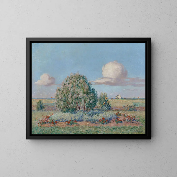 Parterre fleuri - Ferdinand du Puigaudeau — oprawiony obraz na ścianie