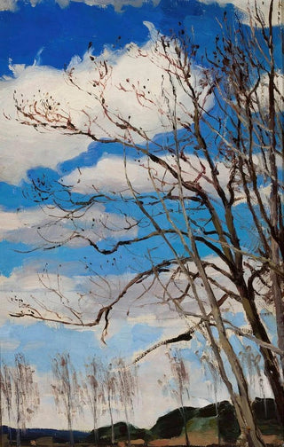 Ferdynand Ruszczyc - Trees against the sky.webp