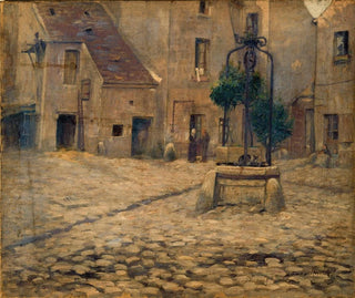 Fernand Maillaud - La cour de lhtel SaintAdrien 264 rue SaintJacques.webp