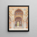 Patio de l'Alcázar de Séville - Fernando Liger Hidalgo — oprawiony obraz na ścianie