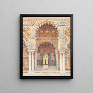 Fernando LigerHidalgo - Patio In The Alczar Of Seville.webp